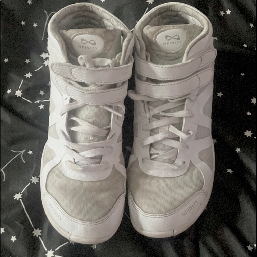 nfinity all star cheer shoes beast mid tops